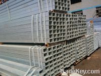 HDG Hot Dip Galvanized Square Hollow Section Carbon Steel Post tube