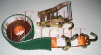 Sell ratchet tie downs with plastic strap protectors