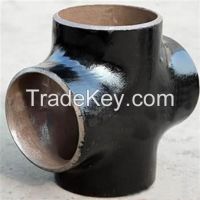 pipe fitting equal cross carbon steel B16.9 A234 WPB