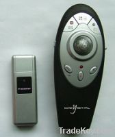 CRYSTAL WIRELESS MOUSE PRESENTER WITH LASER POINTER