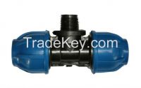 PP Compression Pipe Fittings