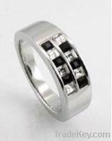 Sell stainless steel finger rings, fashion jewelry, mens rings