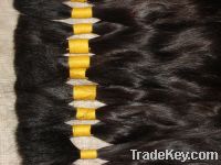 Sell 100% virgin remy human hair bulk