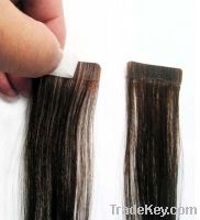 Sell 100% virgin remy human skin weft