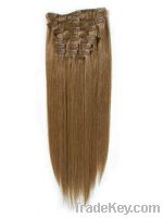 Sell virgin remy clips in hair extensions