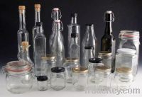 Sell glass products, glass bottles and glass jar