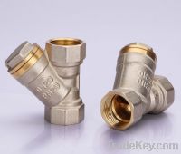 Sell Art.S202 Brass Filter Valve, Nickel-plated, 1/2"to1"