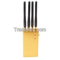 Mobile Phone Signal Jammer with 4pcs Omnidirectional Antennas and Effective Radius of 30m