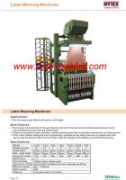 Sell woven label machine