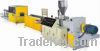 PVC double trunkings extrusion line machinery