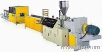 PVC double trunkings extrusion line machine
