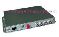 Sell  NBDV-4001 4 channel  video and digital optic transmitter receive