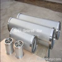 Sell Perforated filter cartridge in water treatment