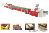 Sell Wood Plastic (WPC) Profile Extrusion Line