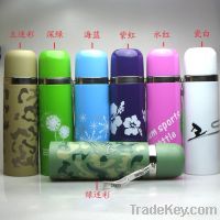 Various capacity stainless steel vacuum flask with stainless steel top