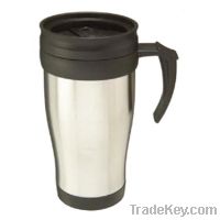 Sell 16oz BPA free double walled stainless steel Travel Mug