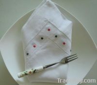 Sell Wonderful Linen Table dinner napkin hemstitched