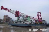 Sell 450ton self-propelled revolving floating crane