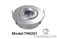 Sell LED down light 1W/3W with adjustable angle