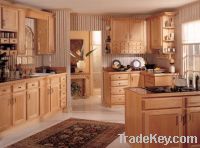 Sell Newest Design Solid Wooden Kitchen Cabient