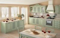 Sell European Design Solid Wood Kitchen Cabinet