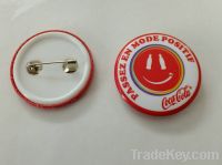 badge  plastic pin badge