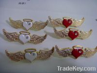 Sell pin badge , angel  wing pin  , fashion  pin /breastpin