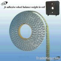Fe adhesive wheel weights
