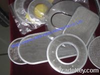 Sell ss filter disc