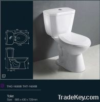 Sell Two Pieces Ceramic Toilet THC1630B