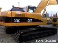 Sell CAT 320C excavators, caterpillar used excavator