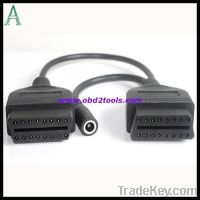 Sell Mitsubish 12 Pin Connector to 16 Pin OBD2 Adapter Cable