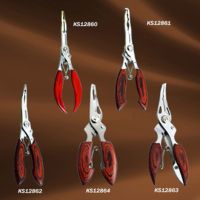 Sell fishing plier, wooden handle