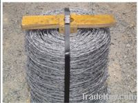 Provide galvanized barbed wire