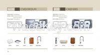 sell new stainless steel drain, basin, bracket, and accessories;