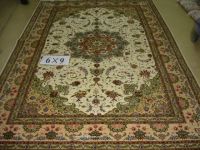 Wool Blend Silk Carpet