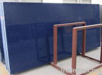 Sell Blue crystal Countertops Artificial Stone