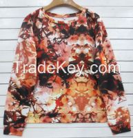 lady's digital printing sweaters
