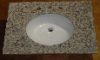 Sell Ceramics Sink with Granite Bathroom Vanity Tops