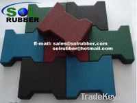 Rubber Bricks, Dog bone pavers, horse race way tile