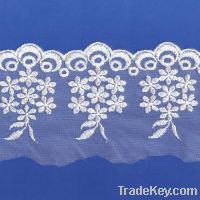 Sell net embroidered lace e2007