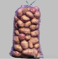 40X60cm purple Hot PE raschel mesh bag for packaging vegetable, fruit