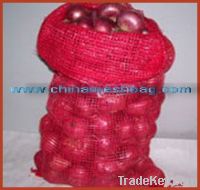 PP tubular mesh bag for packaging vegetable fruit firewood