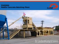 Sell YHZS50 Mobile Concrete Batching Plant