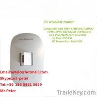 Sell 3G Mobile Wifi Wireless SiM Slot Network Router
