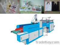 Sell automatic high speed t-shirt bag making machine