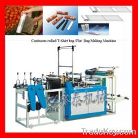 Sell plastic supermarket rolling bag making machine