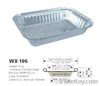 Sell WB195 Aluminium foil container