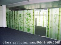 Sell glass printing machine