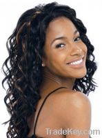 Sell stock 100% human hair full lace wig